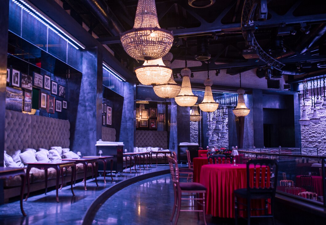 Sports bar atmosphere with screens and match-day energy
